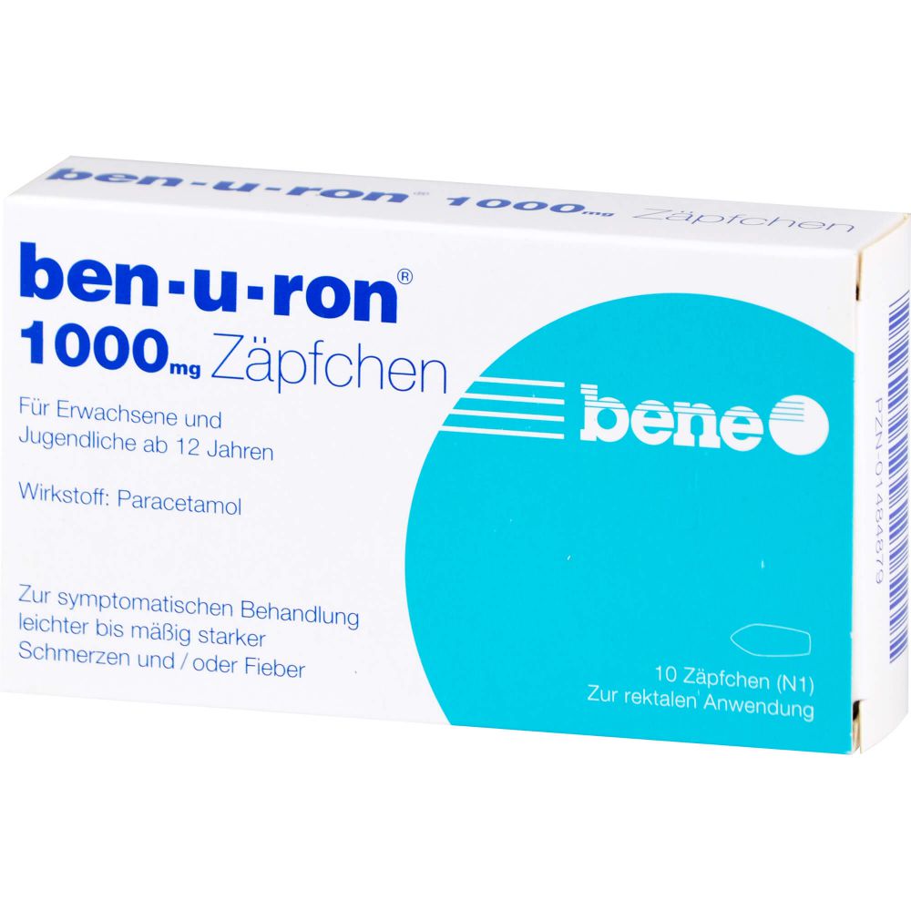 BEN-U-RON 1.000 mg Suppositorien