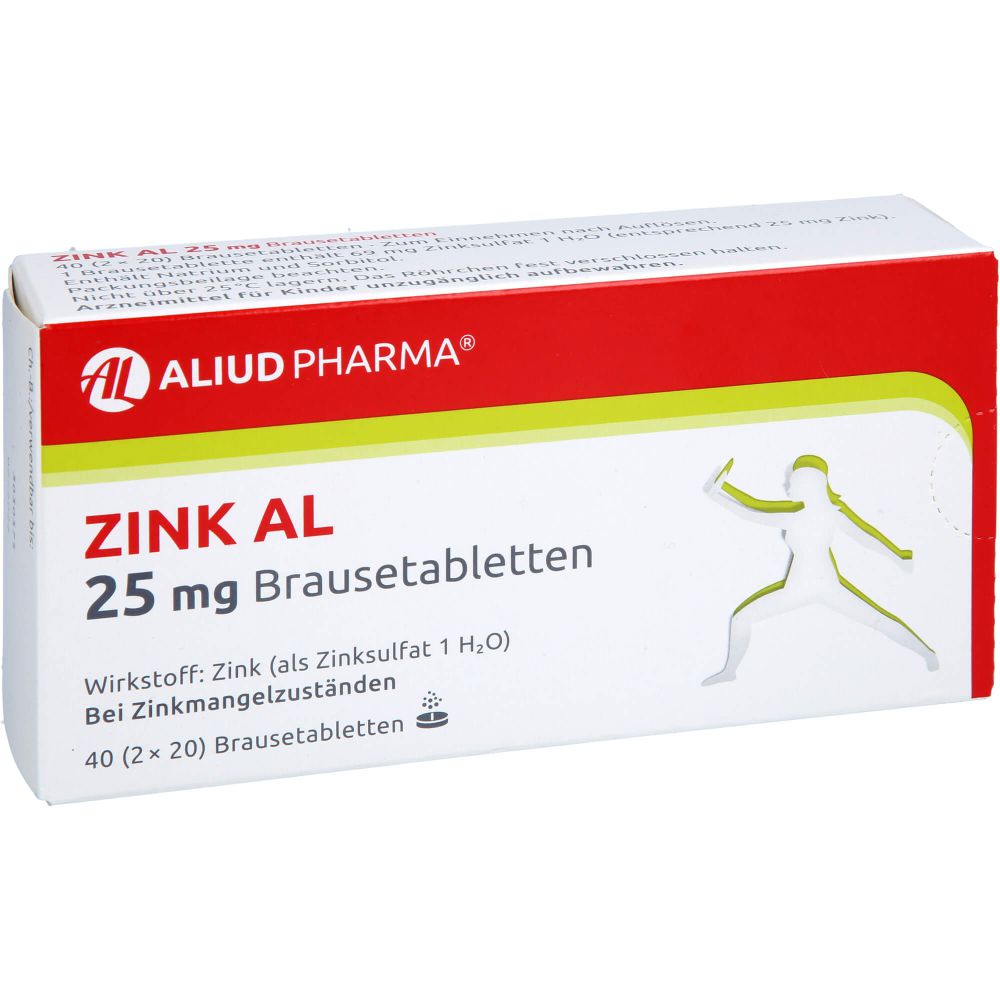 ZINK AL 25 mg Brausetabletten