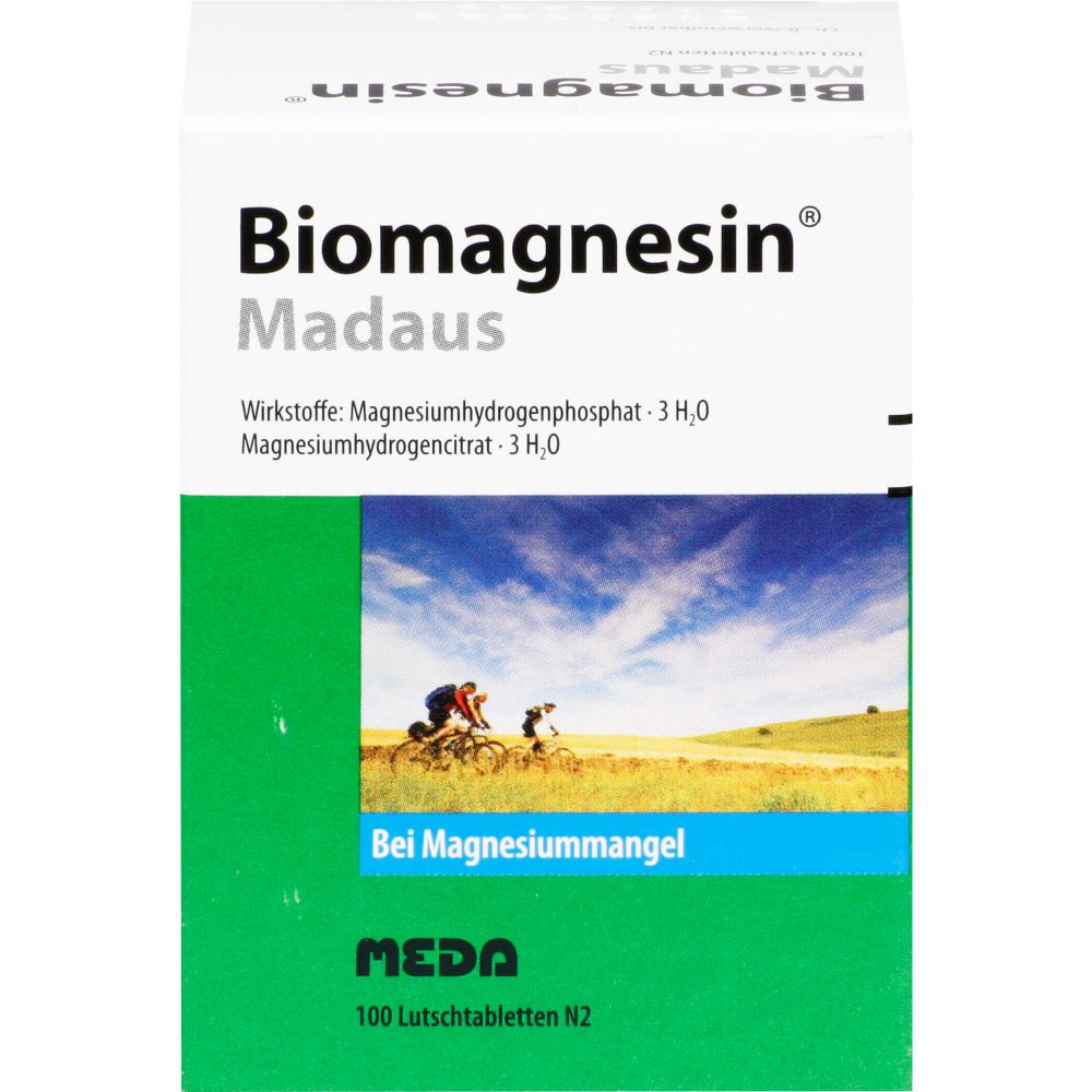 BIOMAGNESIN Madaus Lutschtabletten