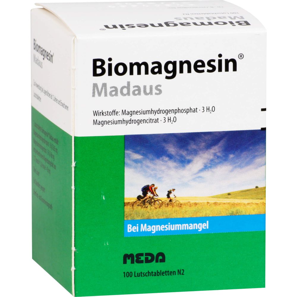 BIOMAGNESIN Madaus Lutschtabletten