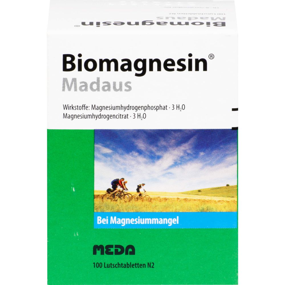 BIOMAGNESIN Madaus Lutschtabletten