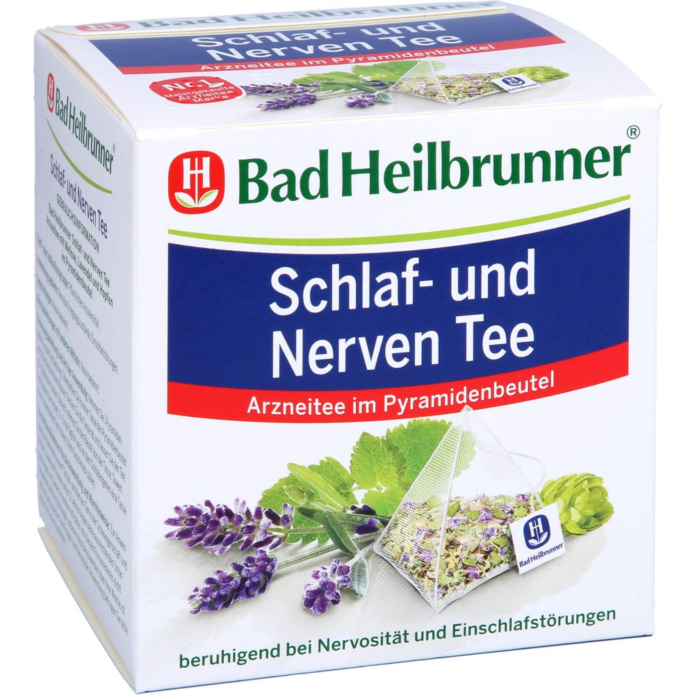 BAD HEILBRUNNER Schlaf- und Nerven Tee Pyramidenb.