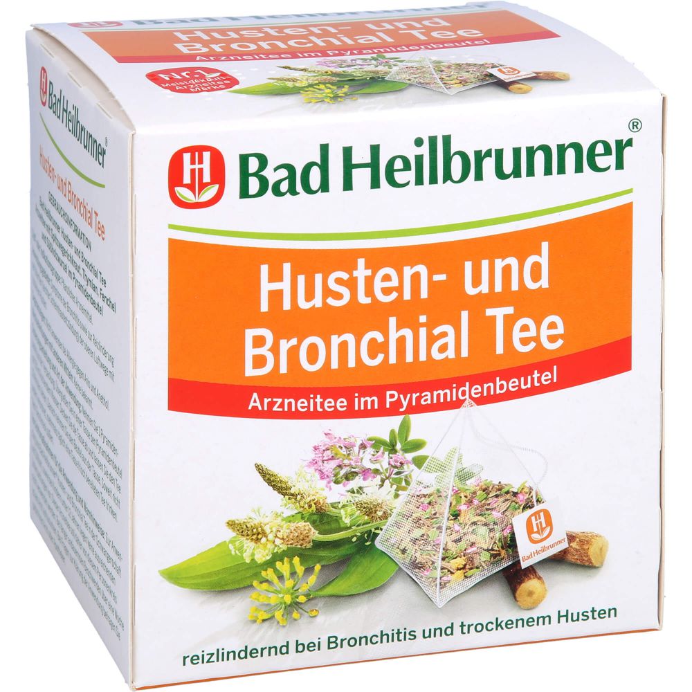 BAD HEILBRUNNER Husten- und Bronchial Tee Fbtl.