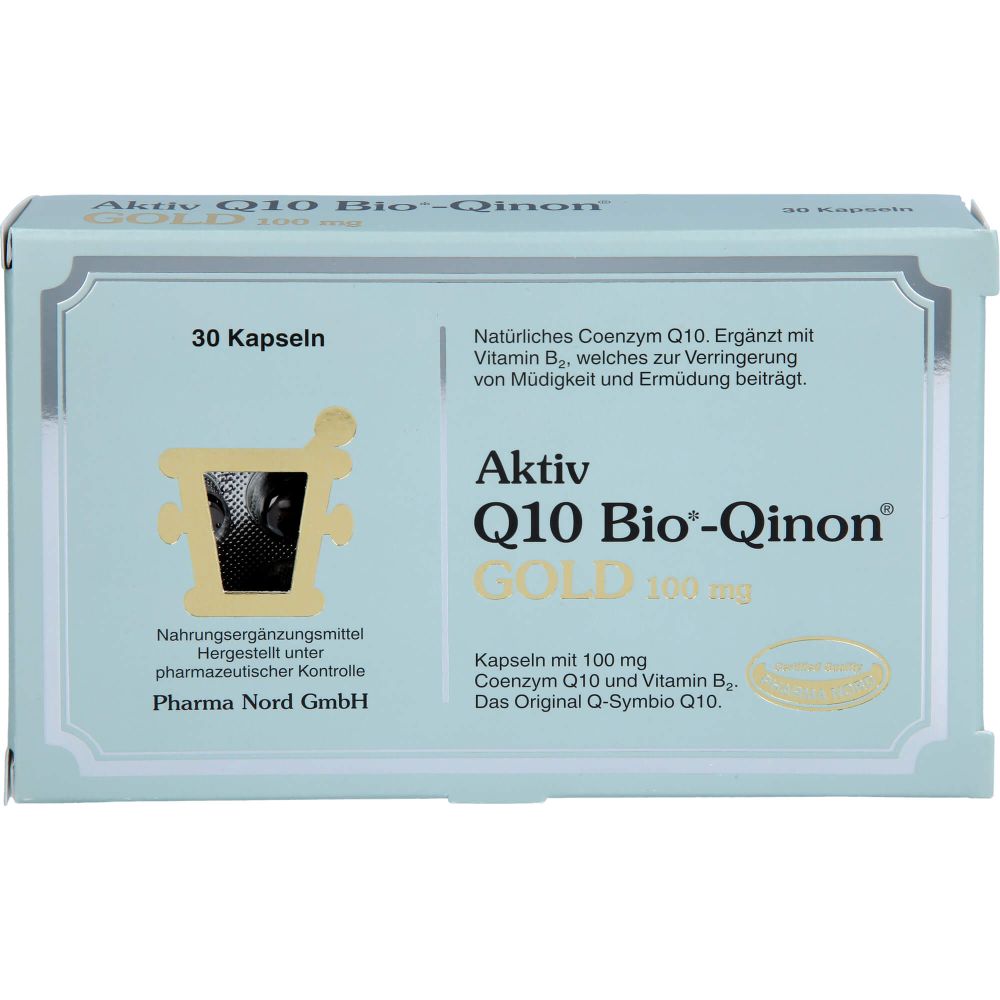 Q10 Bio Qinon Gold 100 mg Pharma Nord Kapseln 30 St 30 St