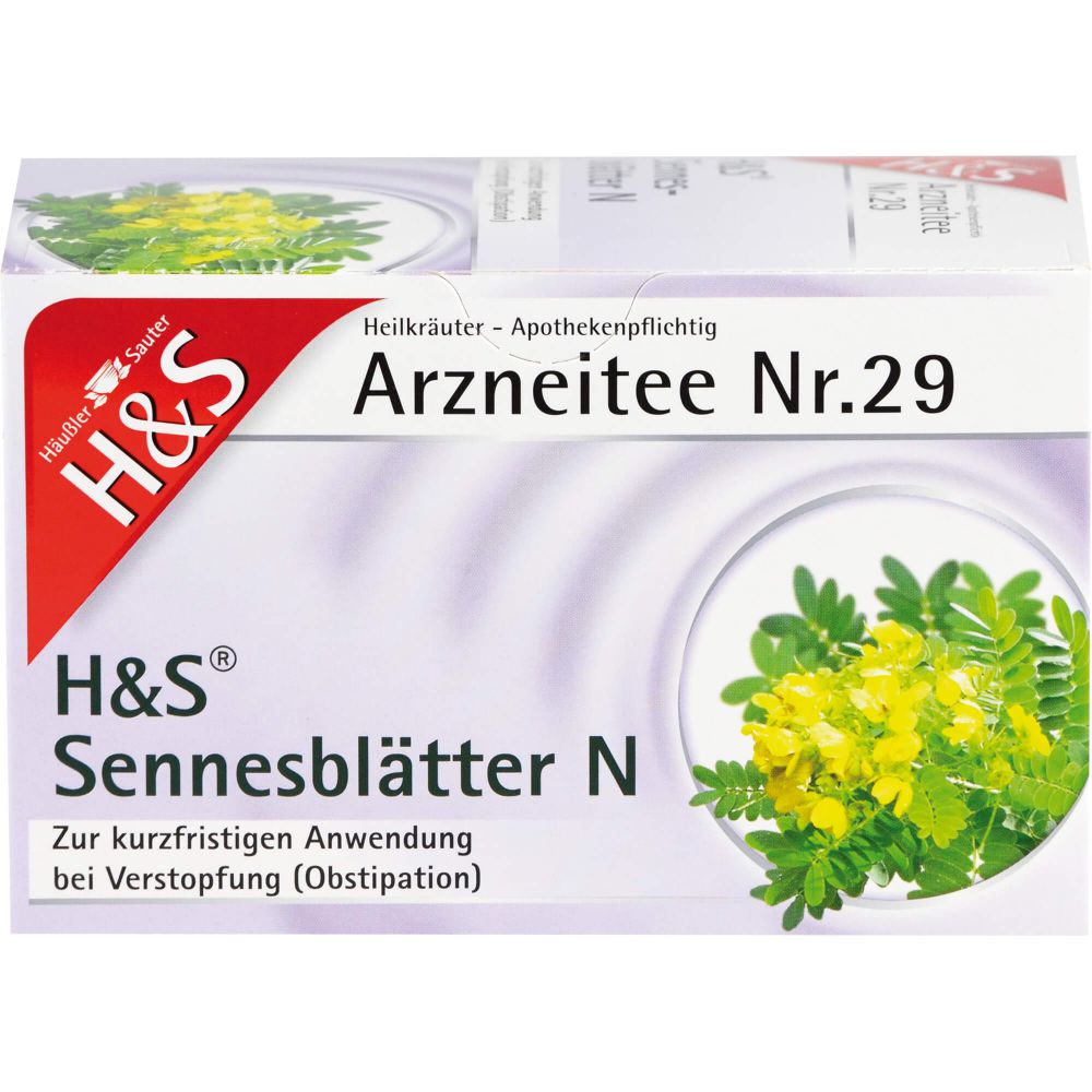 H S Sennesblatter N Filterbeutel 20x1 0 G Abfuhrmittel Arzneimittel Achtal Apotheke