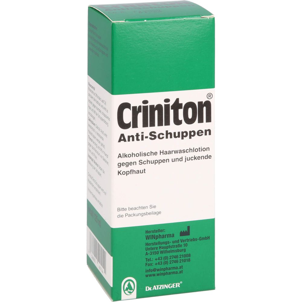 Criniton Anti Schuppen Lösung 125 ml