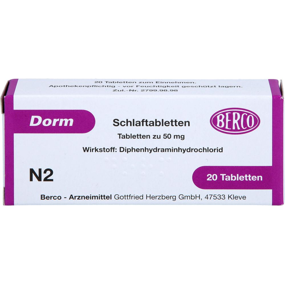 Dorm Tabletten 20 St