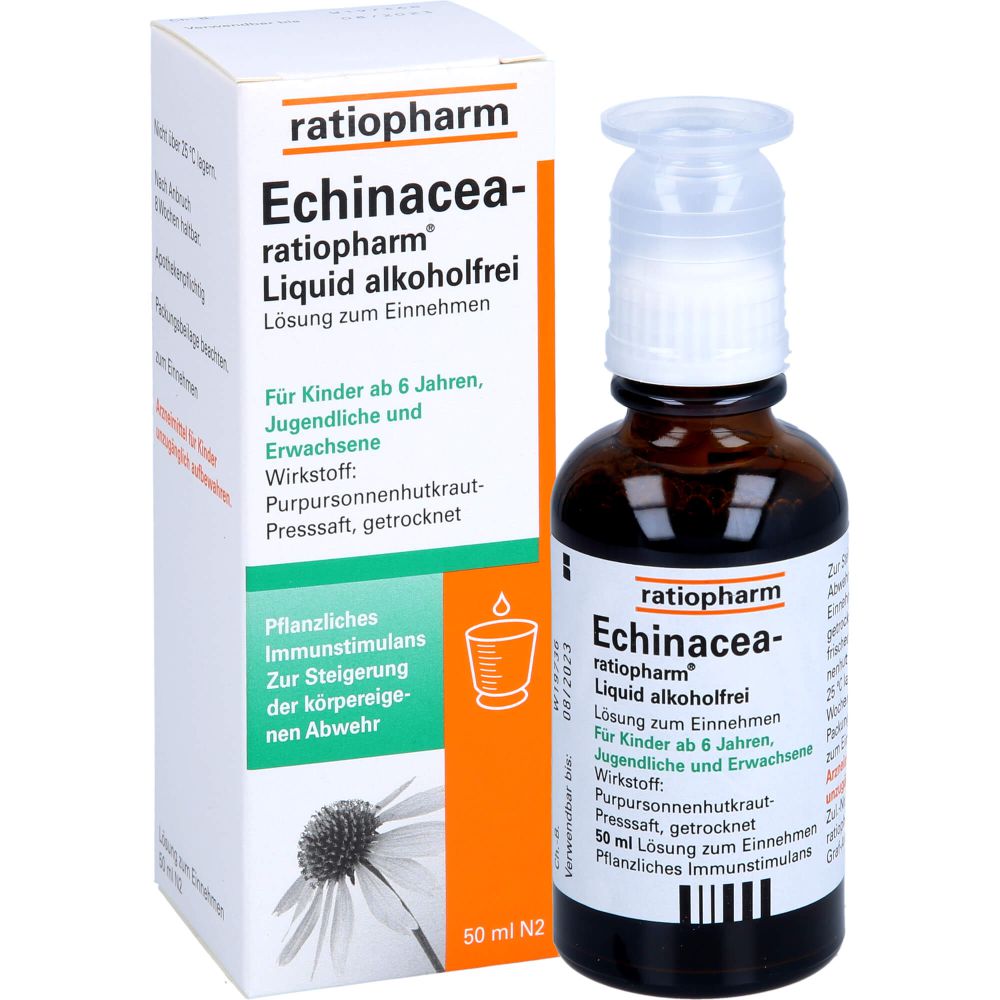 ECHINACEA-RATIOPHARM Liquid alkoholfrei