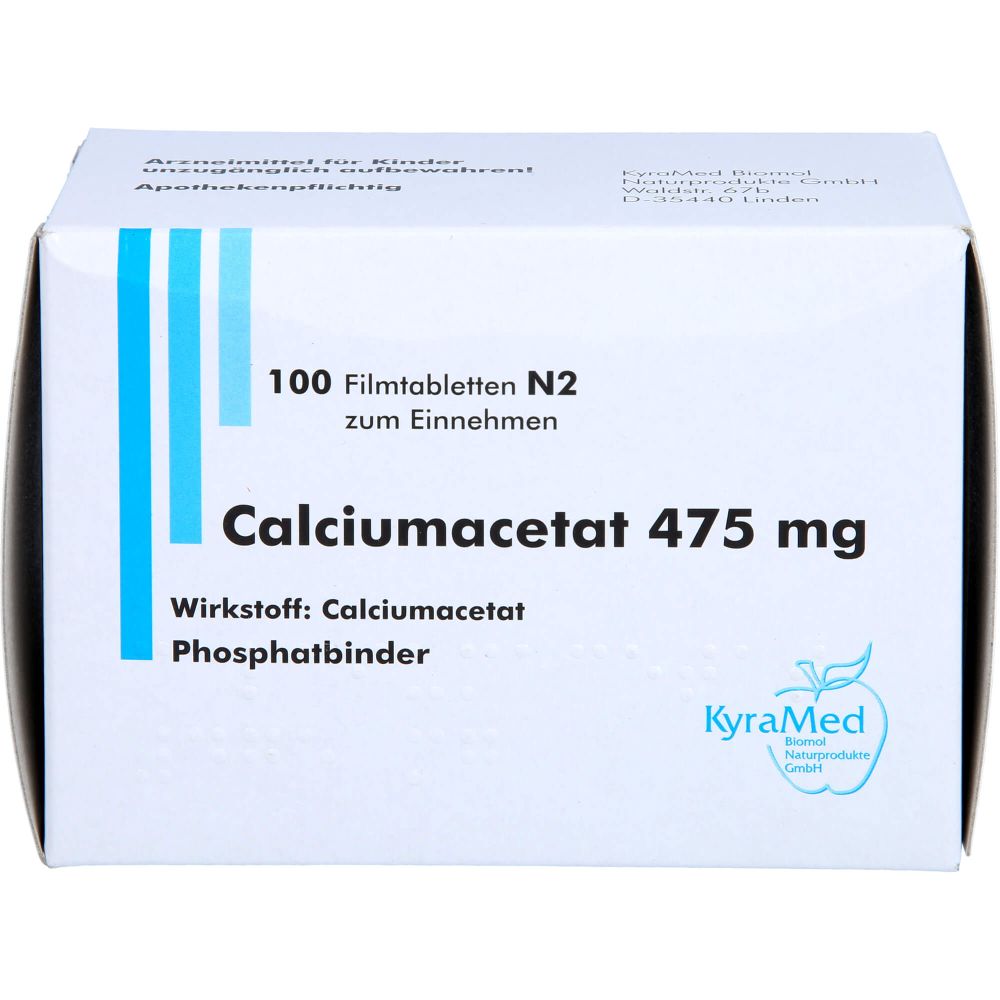 CALCIUMACETAT 475 mg Filmtabletten