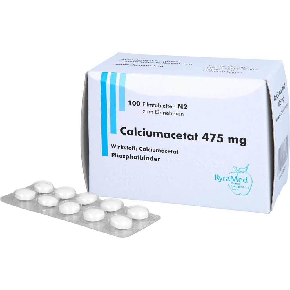 CALCIUMACETAT 475 mg Filmtabletten