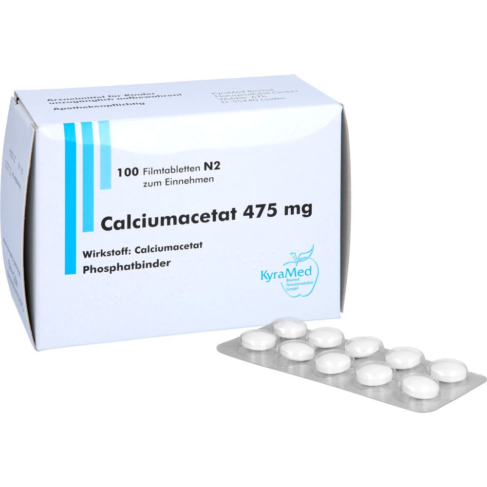 CALCIUMACETAT 475 mg Filmtabletten