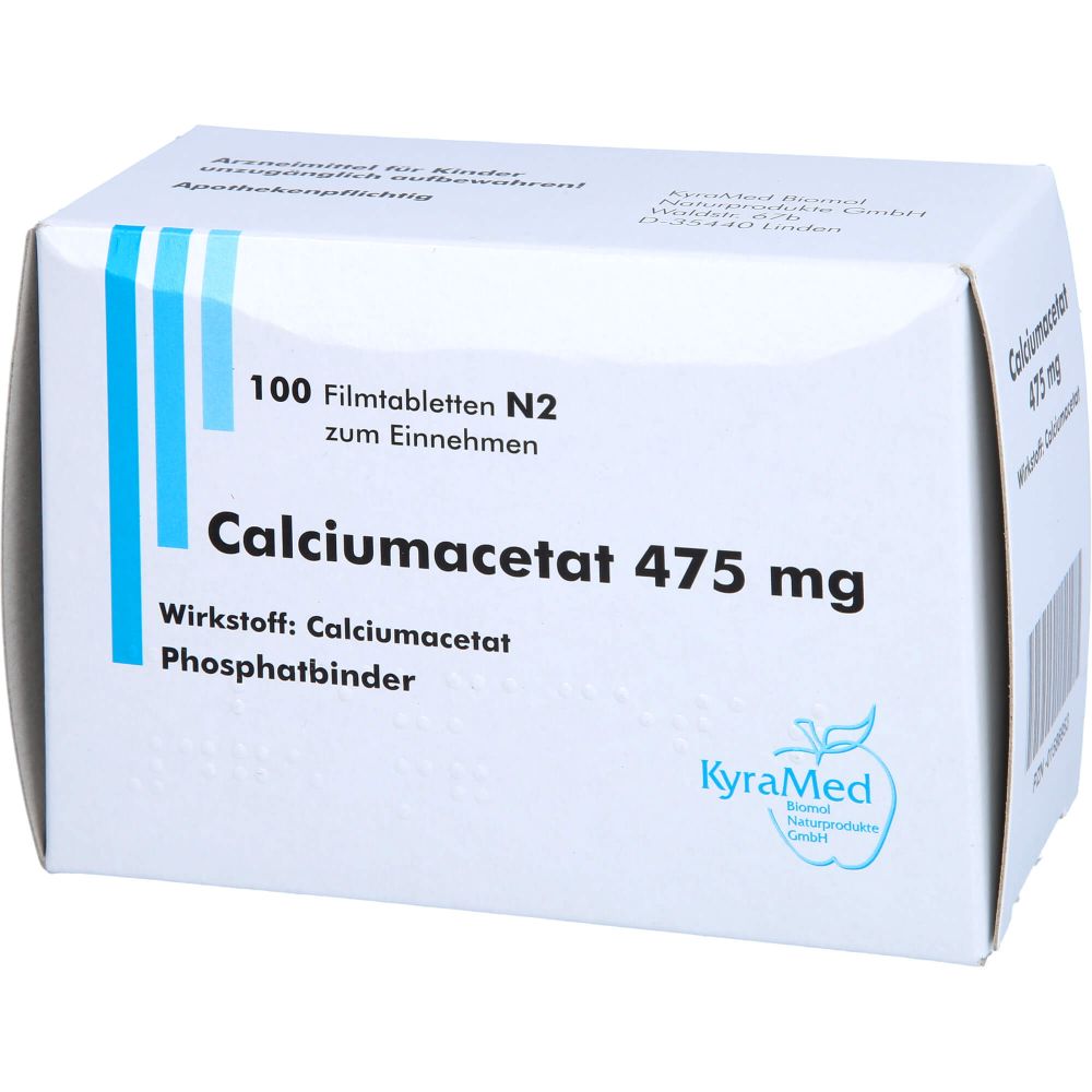 CALCIUMACETAT 475 mg Filmtabletten