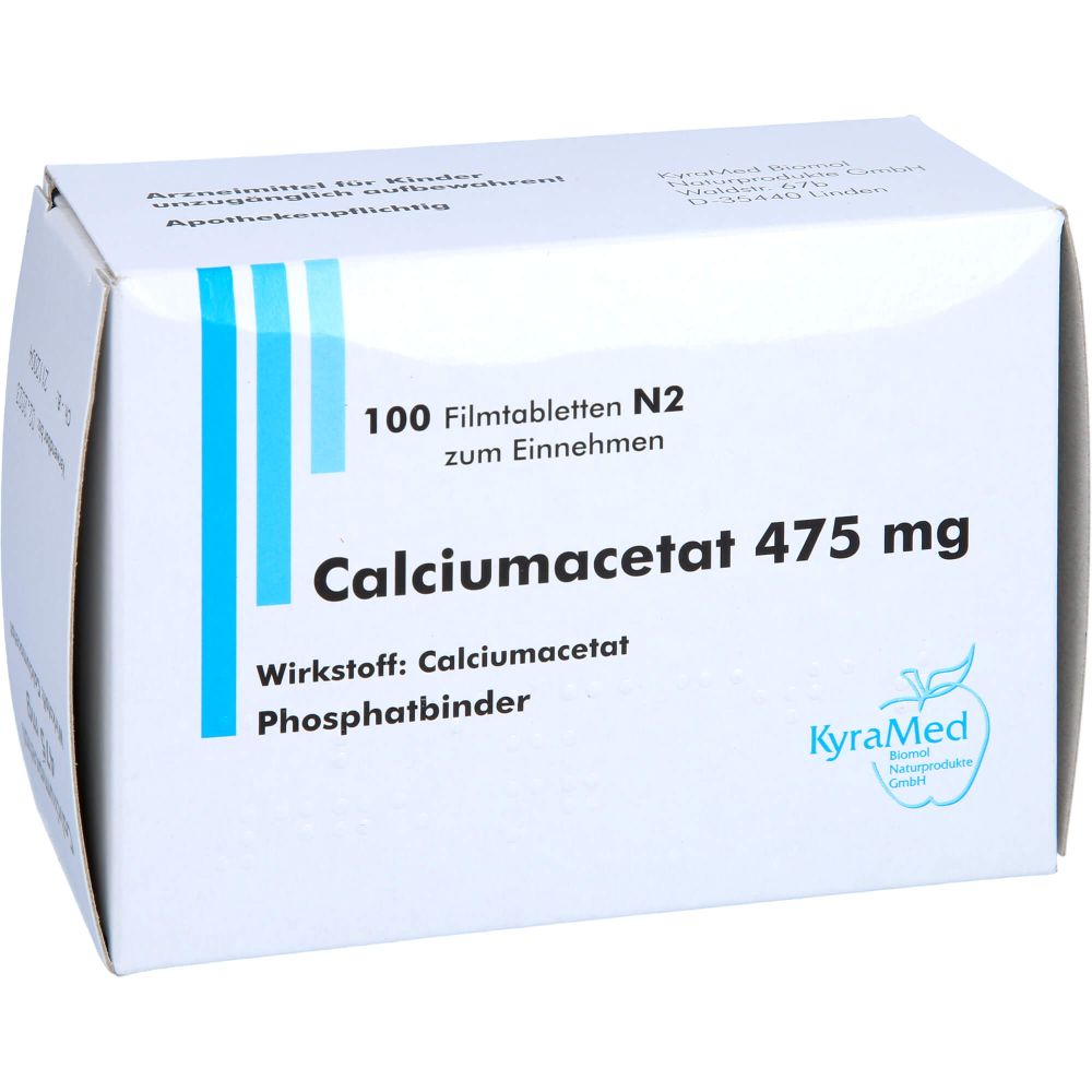 CALCIUMACETAT 475 mg Filmtabletten