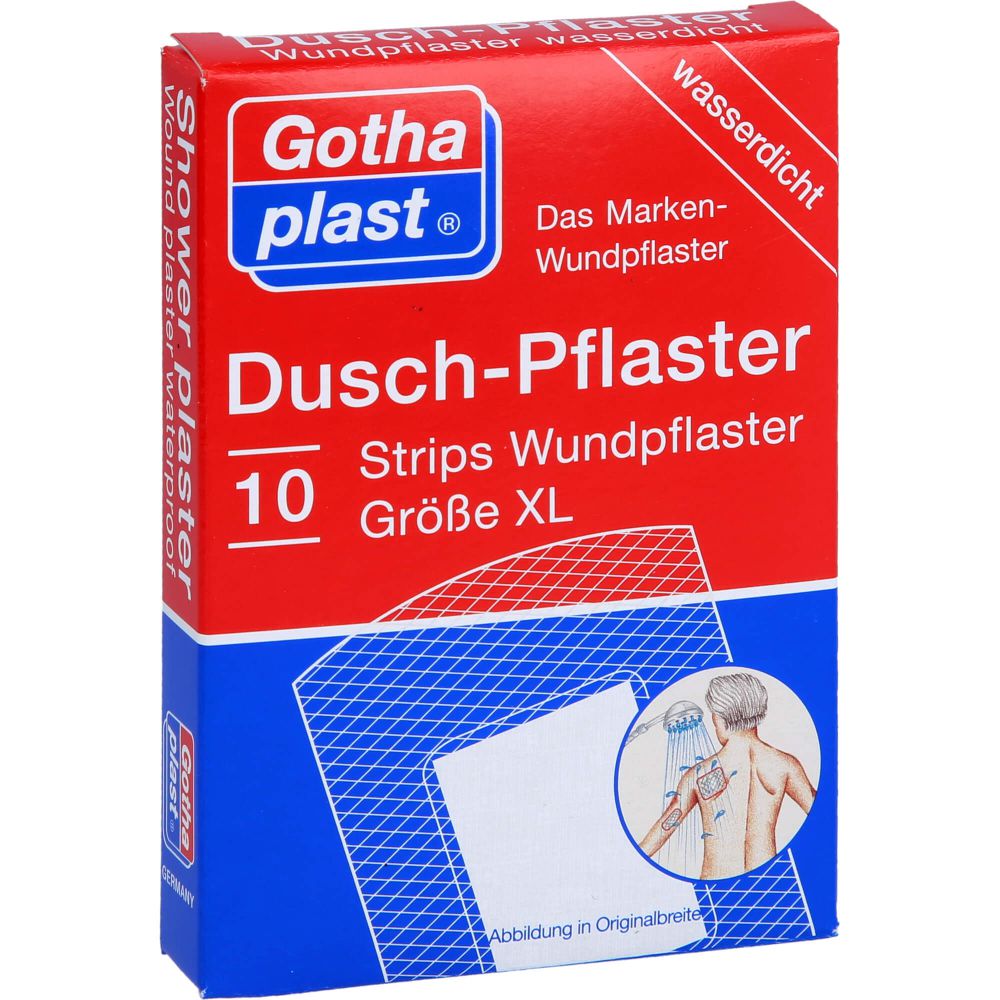 GOTHAPLAST Duschpflaster XL 48x70 mm