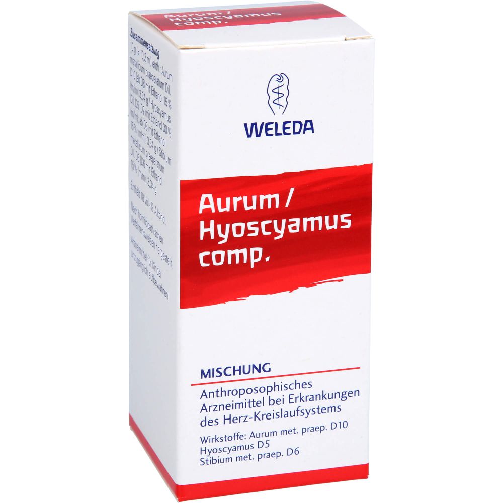 WELEDA AURUM/HYOSCYAMUS comp.Mischung bei Herz-Kreislauf Störungen
