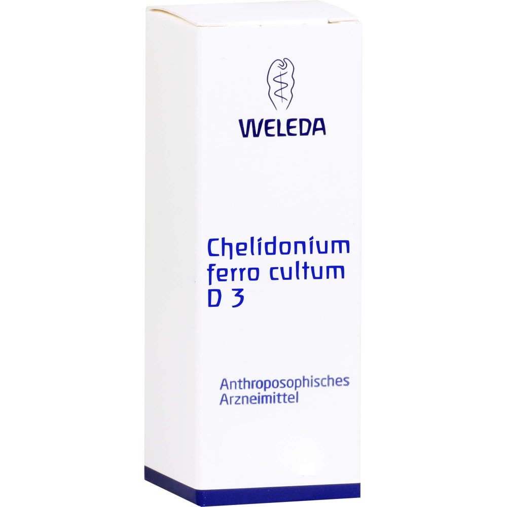 WELEDA CHELIDONIUM FERRO cultum D 3 Dilution