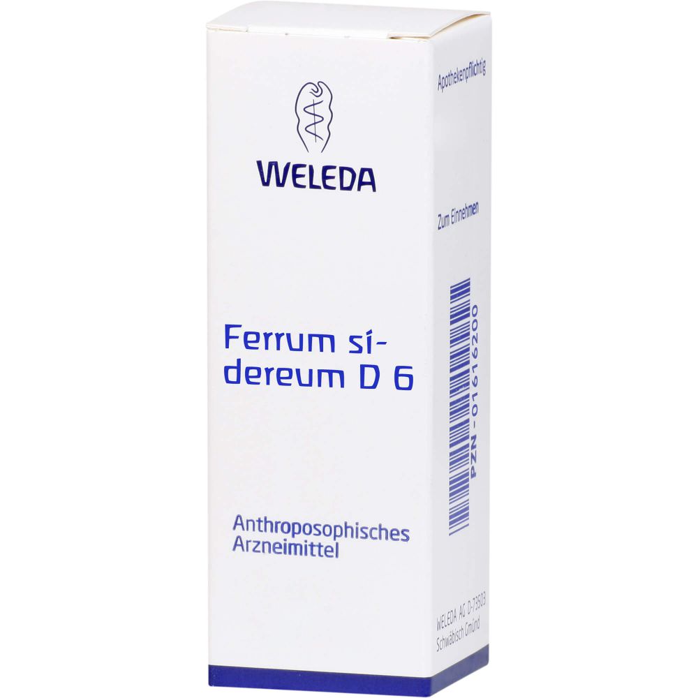 WELEDA FERRUM SIDEREUM D 6 Trituration