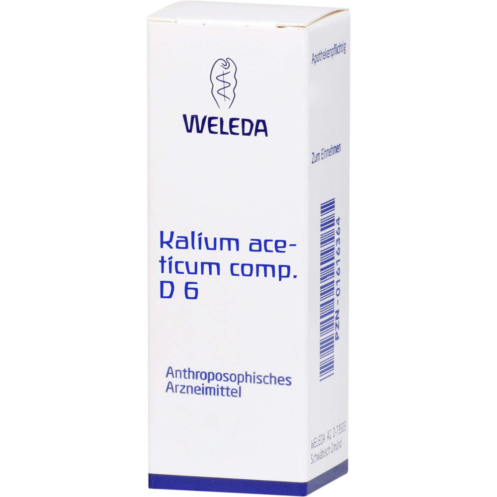 WELEDA KALIUM ACETICUM COMP.D 6 Trituration