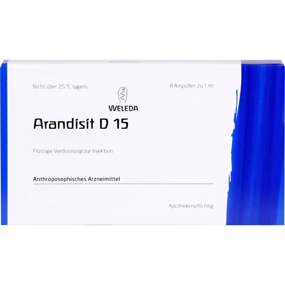 WELEDA ARANDISIT D 15 Ampullen