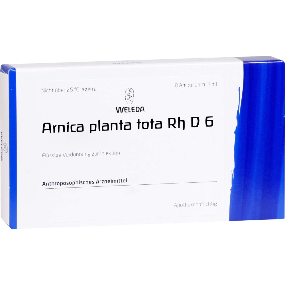 WELEDA ARNICA PLANTA tota Rh D 6 Ampullen