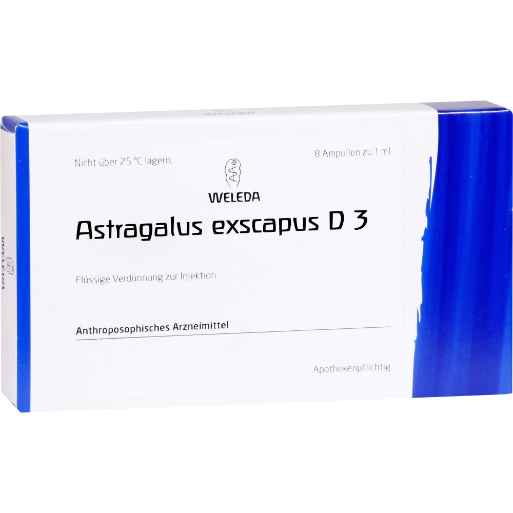 WELEDA ASTRAGALUS EXSCAPUS D 3 Ampullen