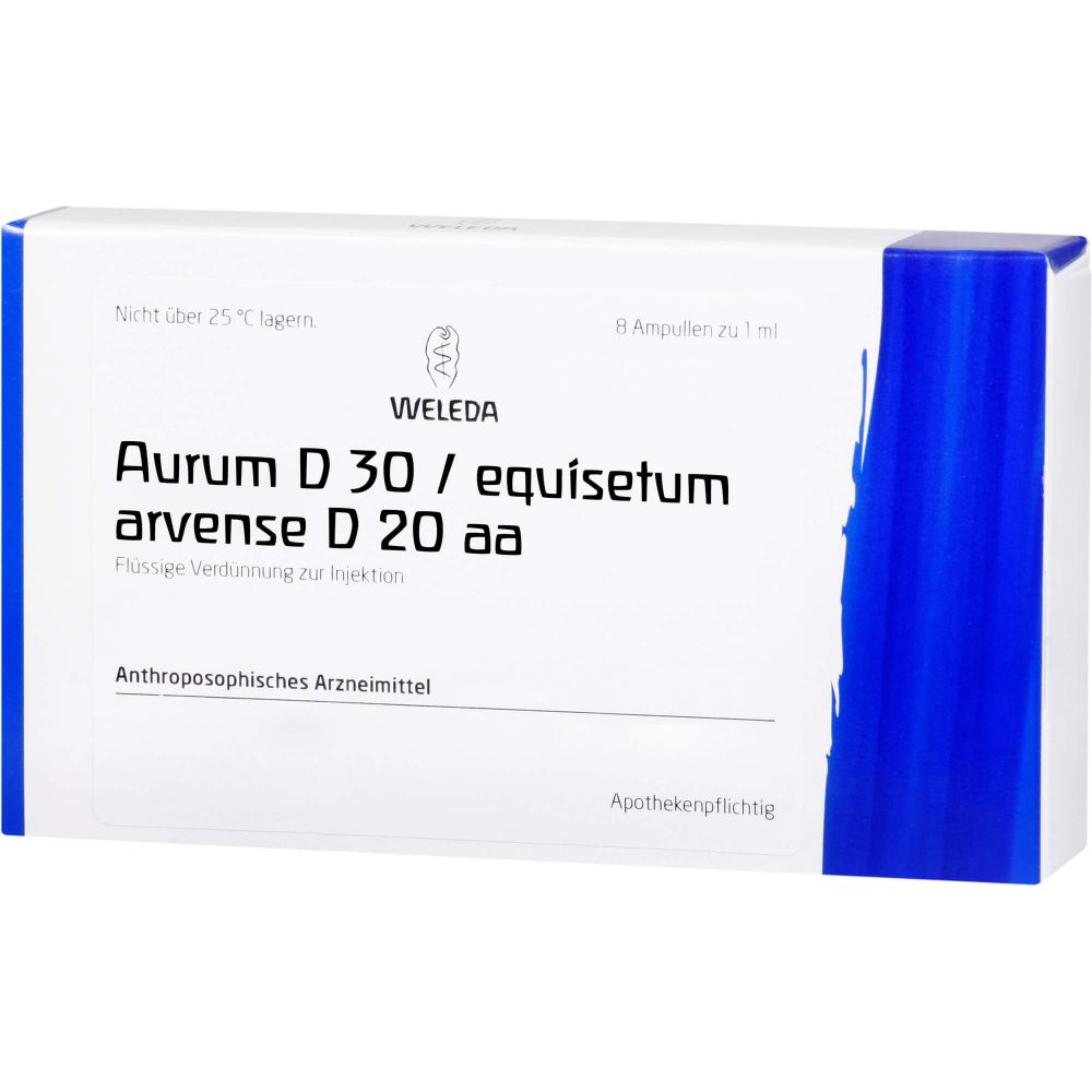 AURUM D 30/Equisetum arvense D 20 aa Ampullen