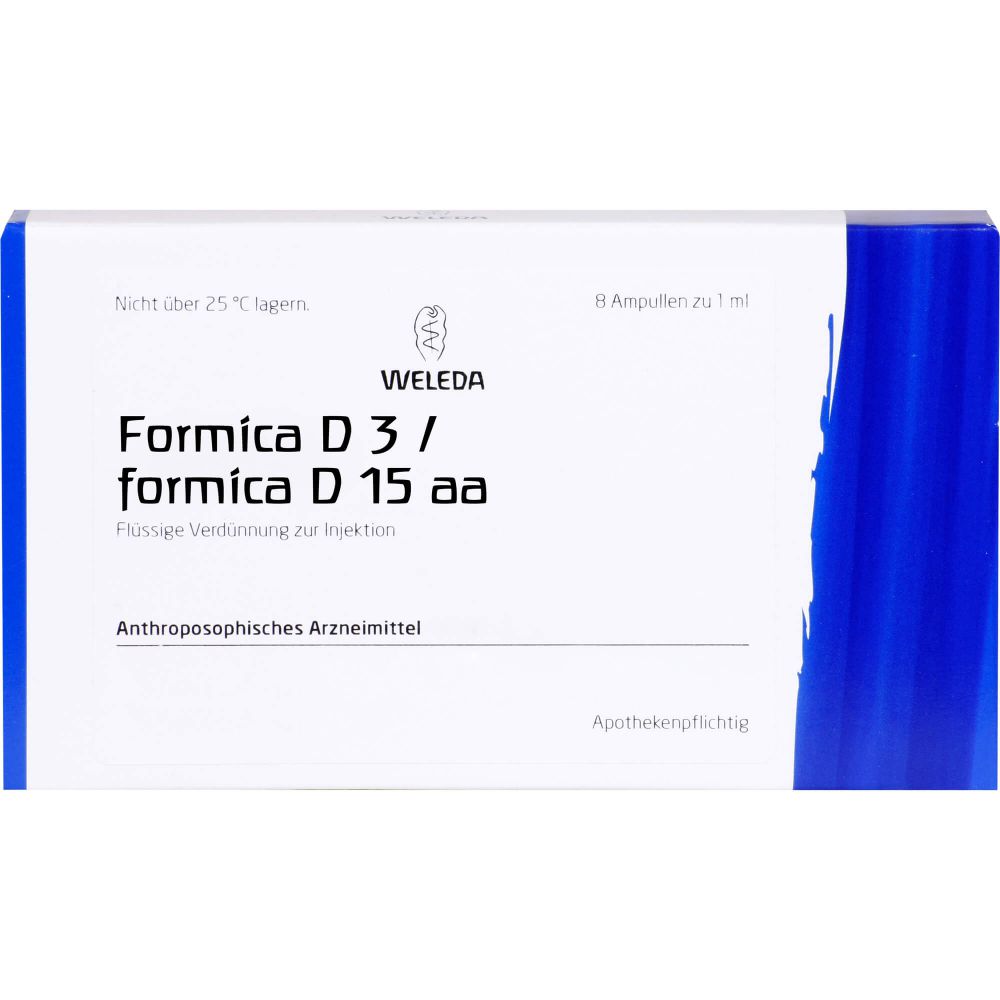 WELEDA FORMICA D 3/Formica D 15 aa Ampullen