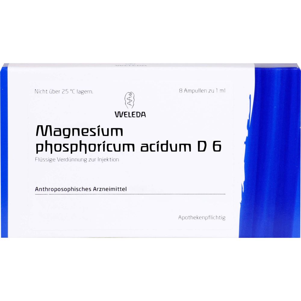WELEDA MAGNESIUM PHOSPHORICUM ACIDUM D 6 Ampullen