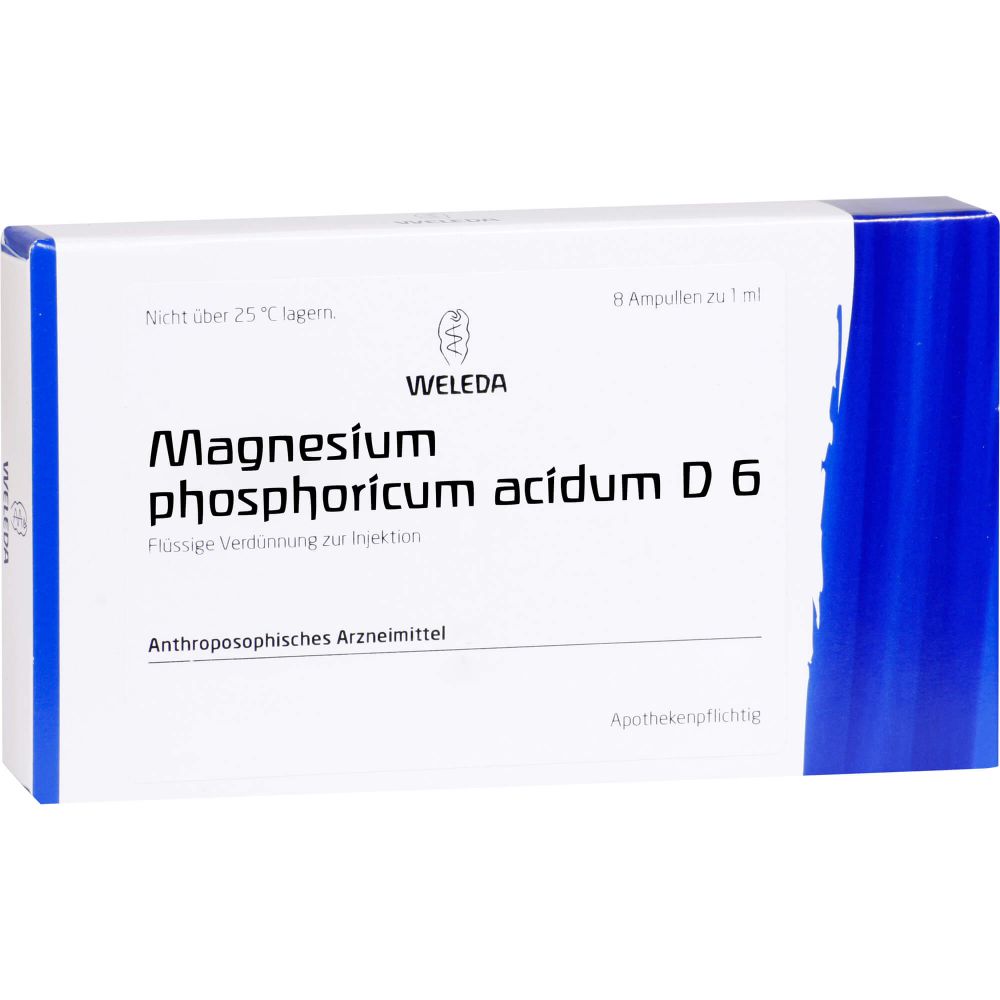 WELEDA MAGNESIUM PHOSPHORICUM ACIDUM D 6 Ampullen