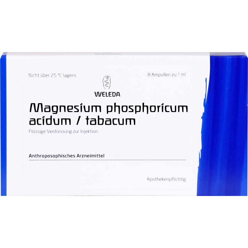 WELEDA MAGNESIUM PHOSPHORICUM ACIDUM/Tabacum Ampullen