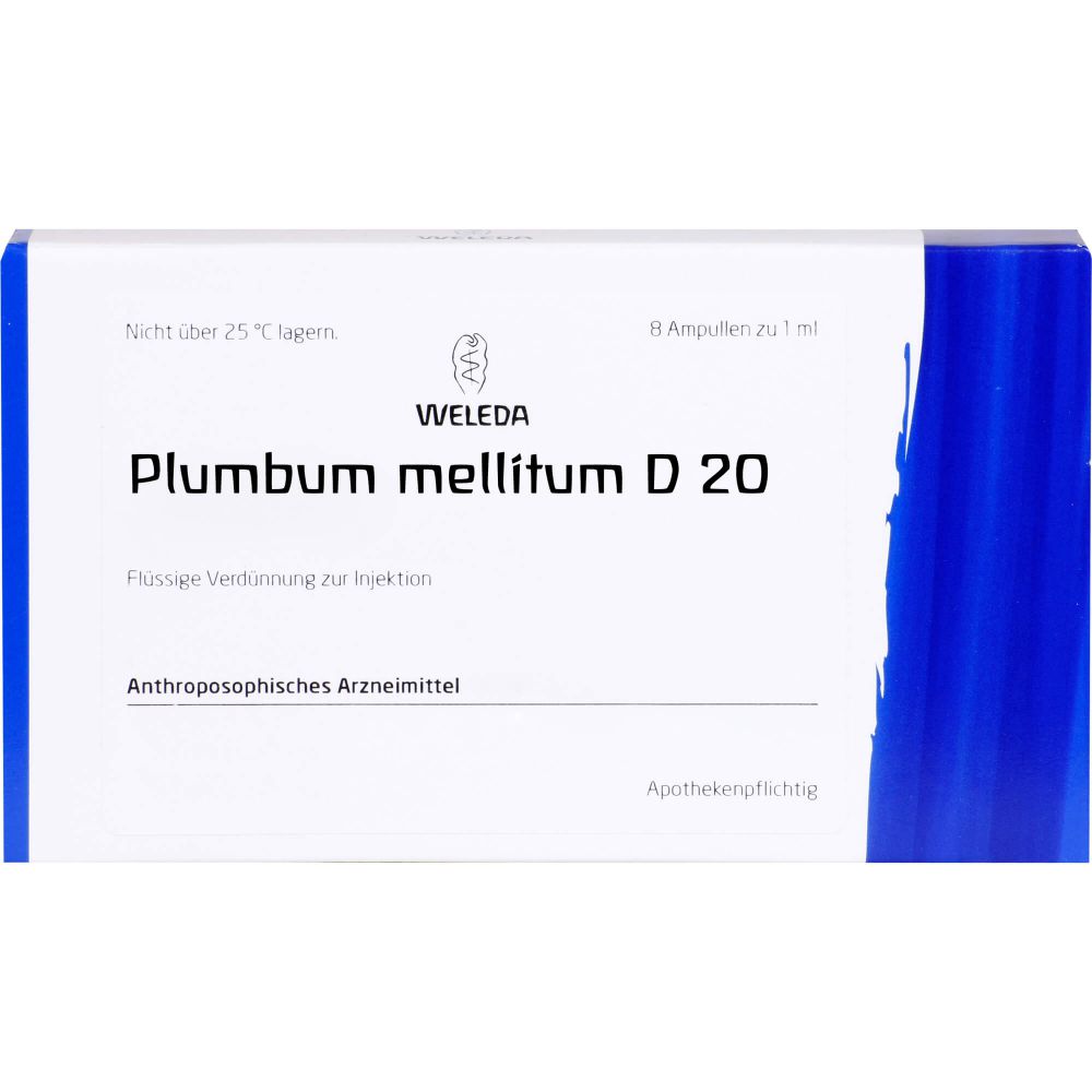 WELEDA PLUMBUM MELLITUM D 20 Ampullen