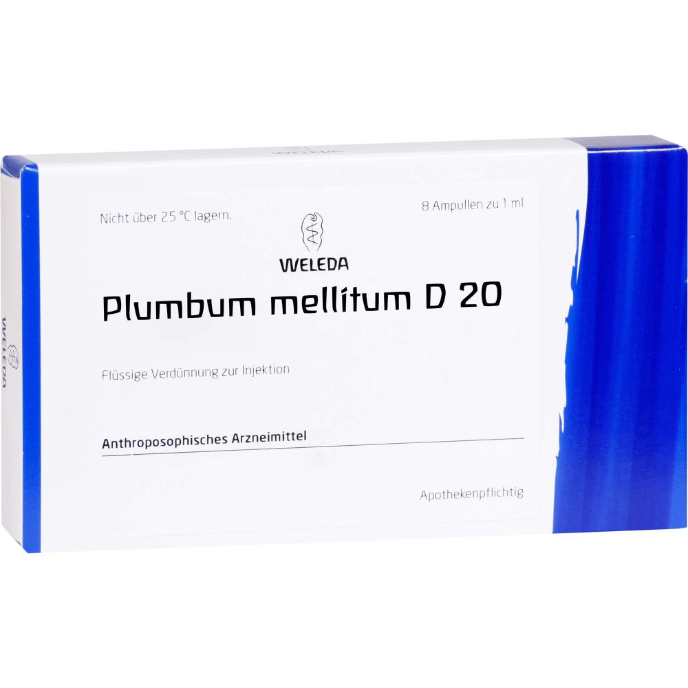 WELEDA PLUMBUM MELLITUM D 20 Ampullen