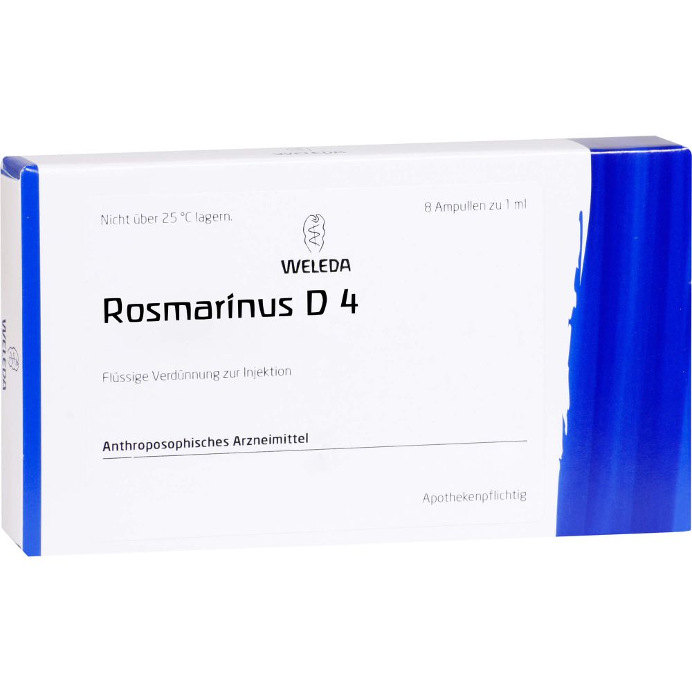 Weleda ROSMARINUS D 4 Ampullen