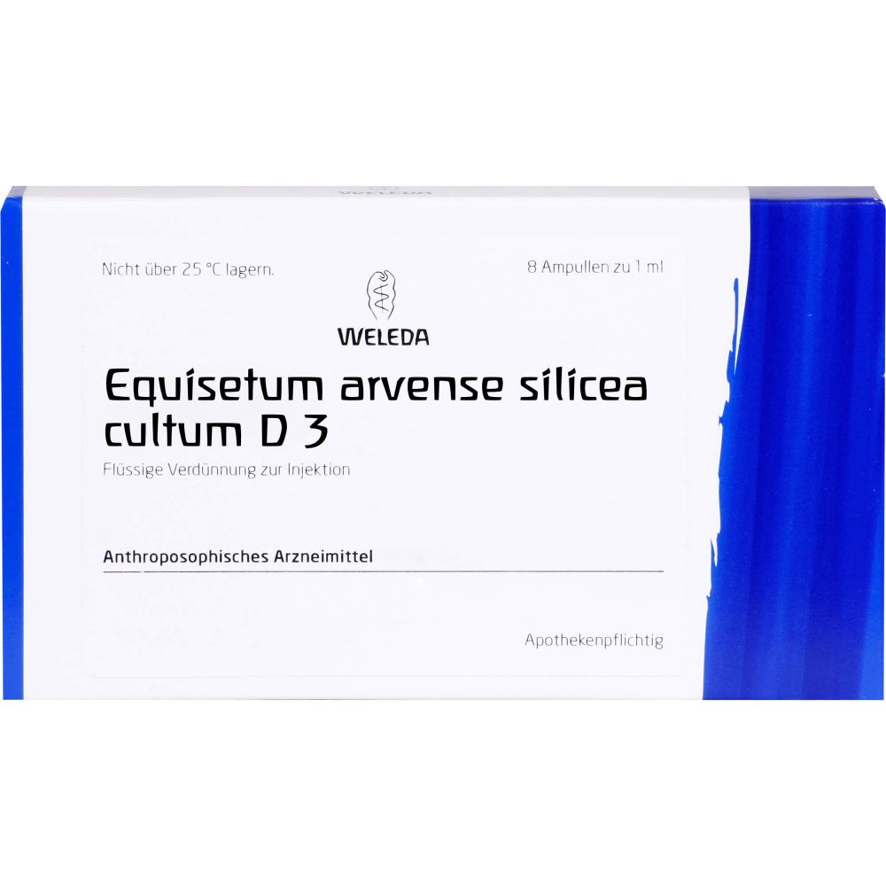 WELEDA EQUISETUM ARVENSE Silicea cultum D 3 Ampullen