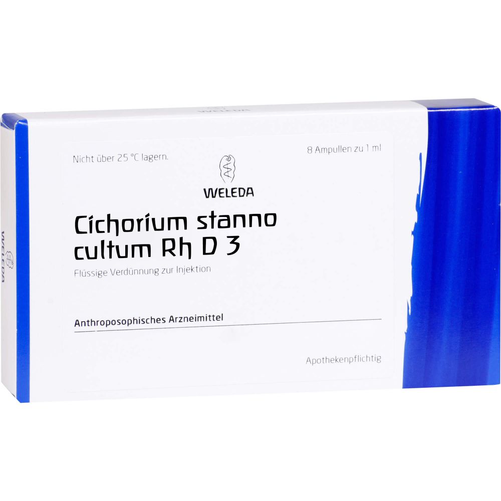 CICHORIUM STANNO cultum Rh D 3 Ampullen