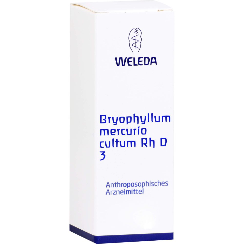 WELEDA BRYOPHYLLUM MERCURIO cultum Rh D 3 Dilution