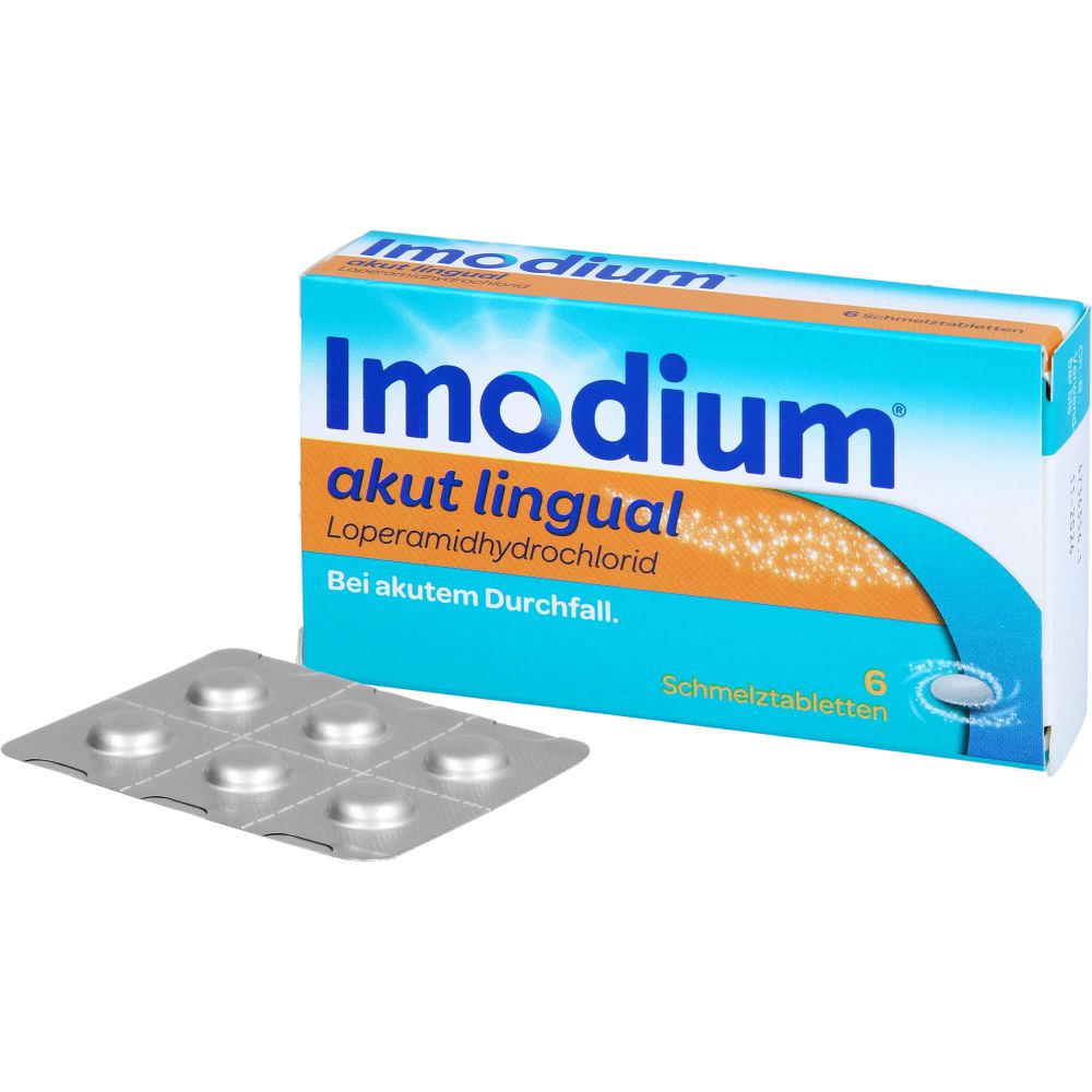 IMODIUM akut lingual Schmelztabletten