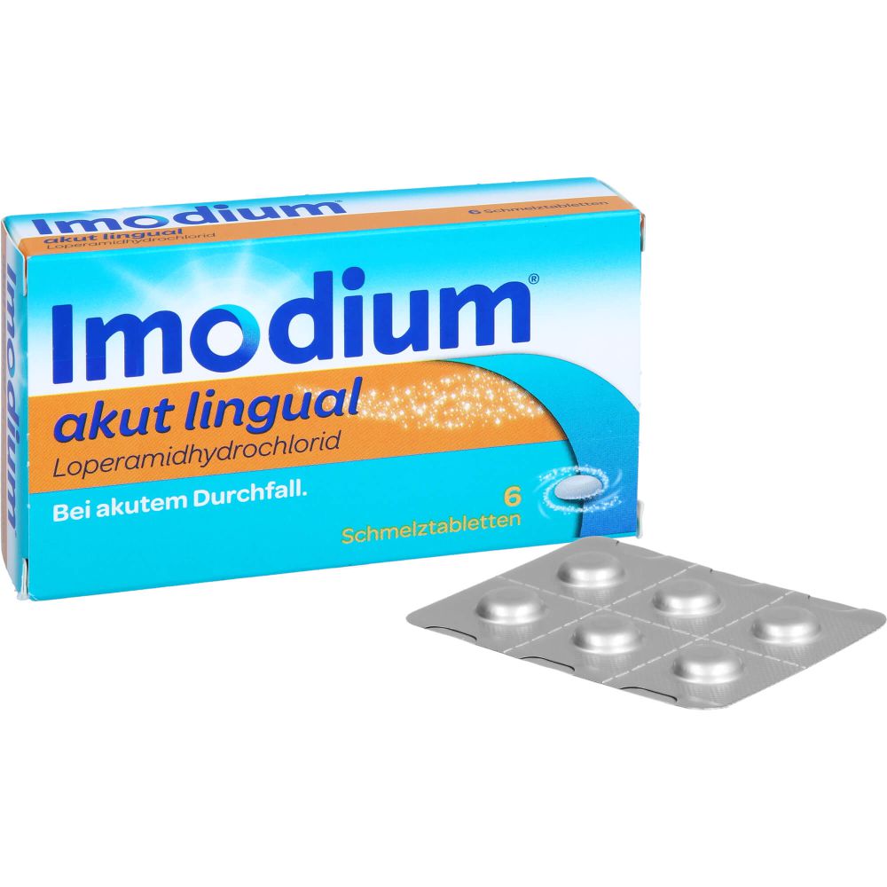 Imodium akut lingual Schmelztabletten 6 St