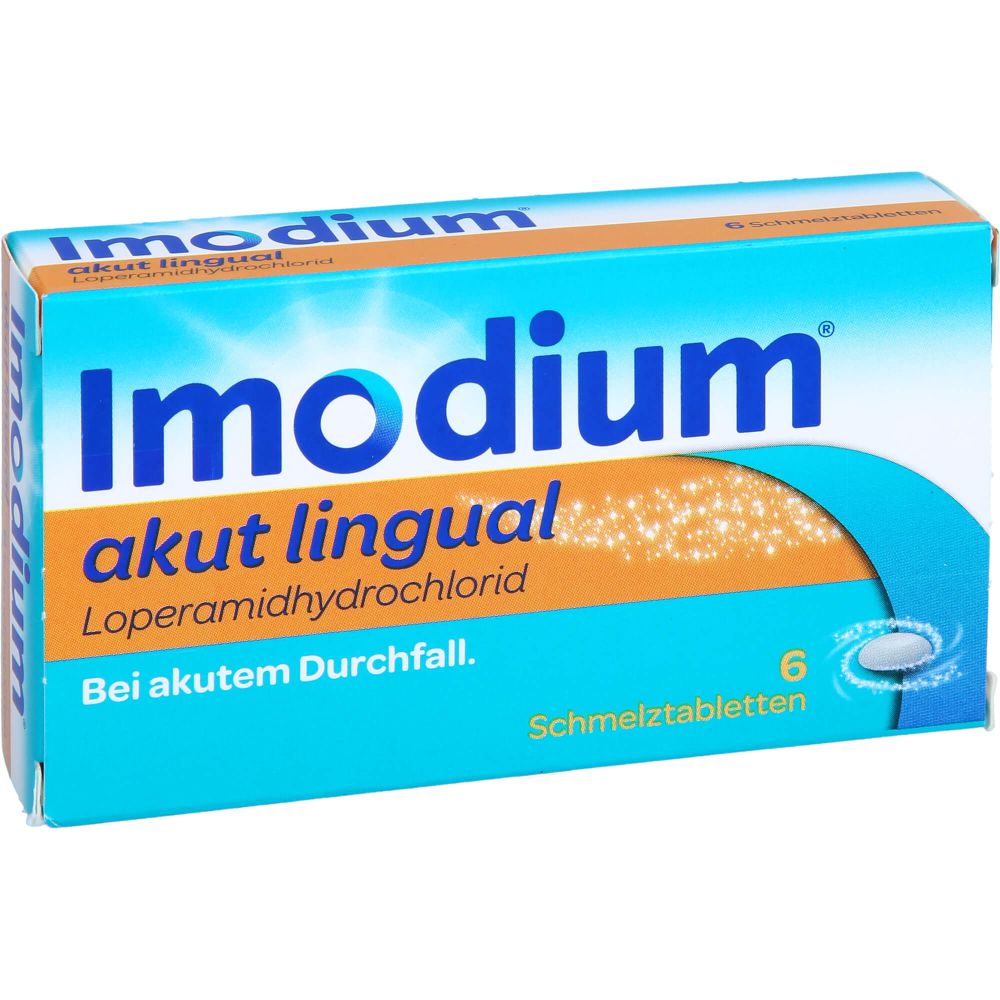 IMODIUM akut lingual Schmelztabletten