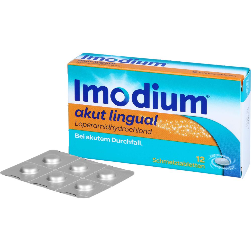 IMODIUM akut lingual Schmelztabletten