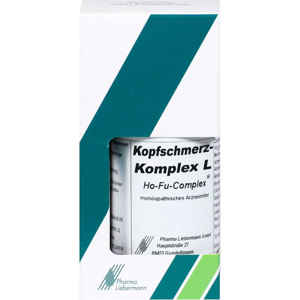 Kopfschmerz Komplex L Ho-Fu-Complex Tropfen 30 ml