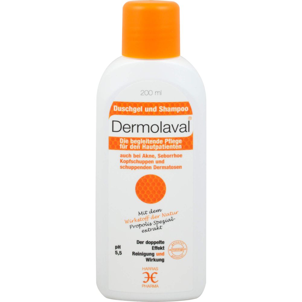 DERMOLAVAL Duschgel+Shampoo f.d.Hautpatienten