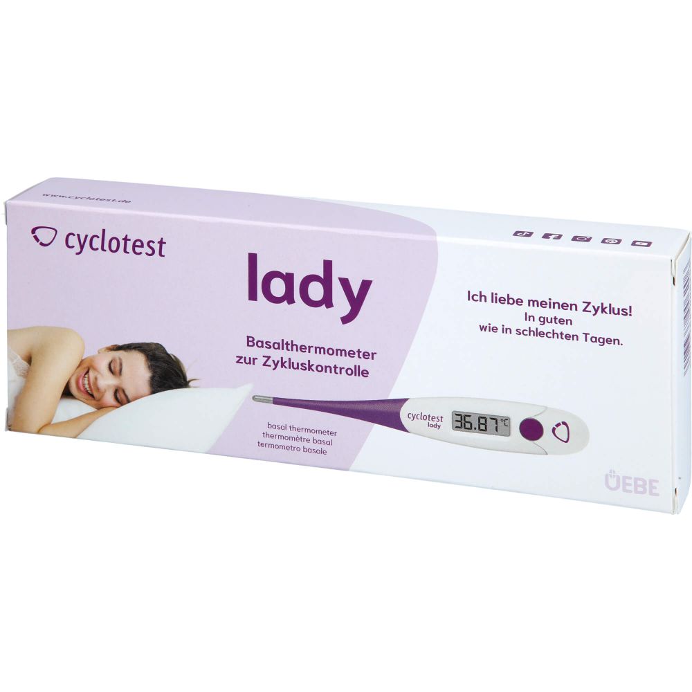 CYCLOTEST lady Basalthermometer