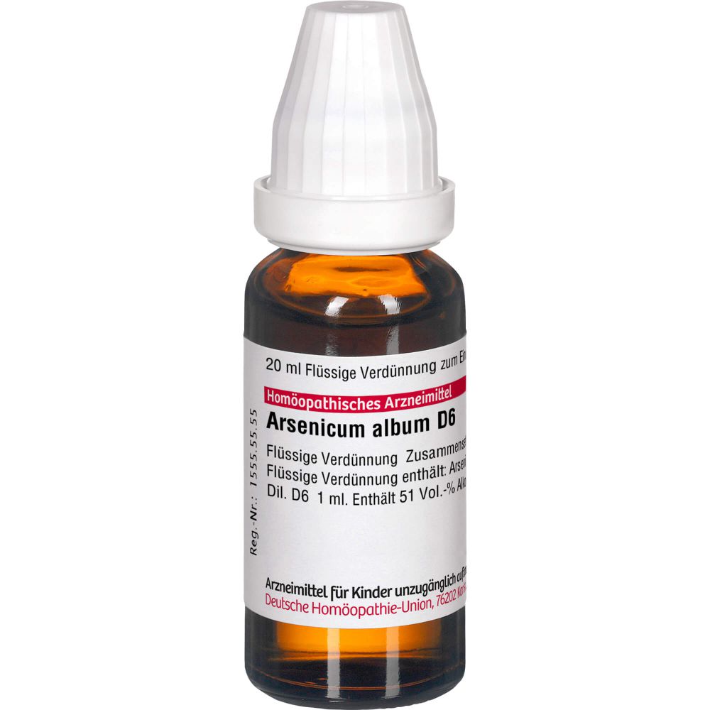 Arsenicum Album D 6 Dilution 20 ml