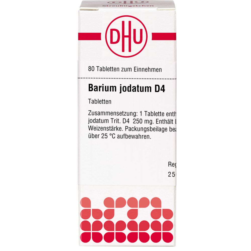 BARIUM JODATUM D 4 Tabletten