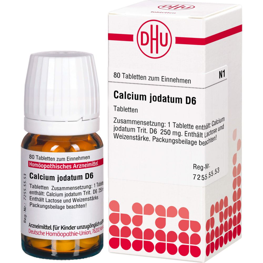 CALCIUM JODATUM D 6 Tabletten