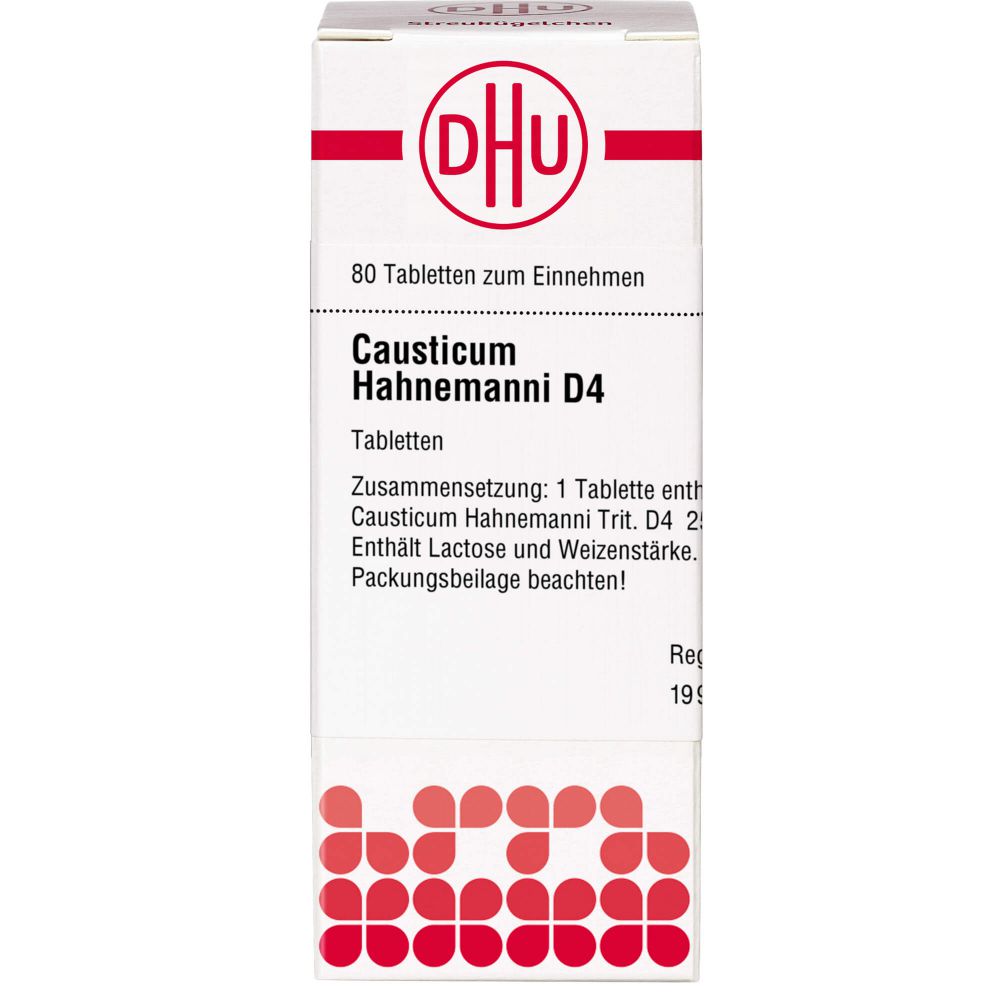 CAUSTICUM HAHNEMANNI D 4 Tabletten