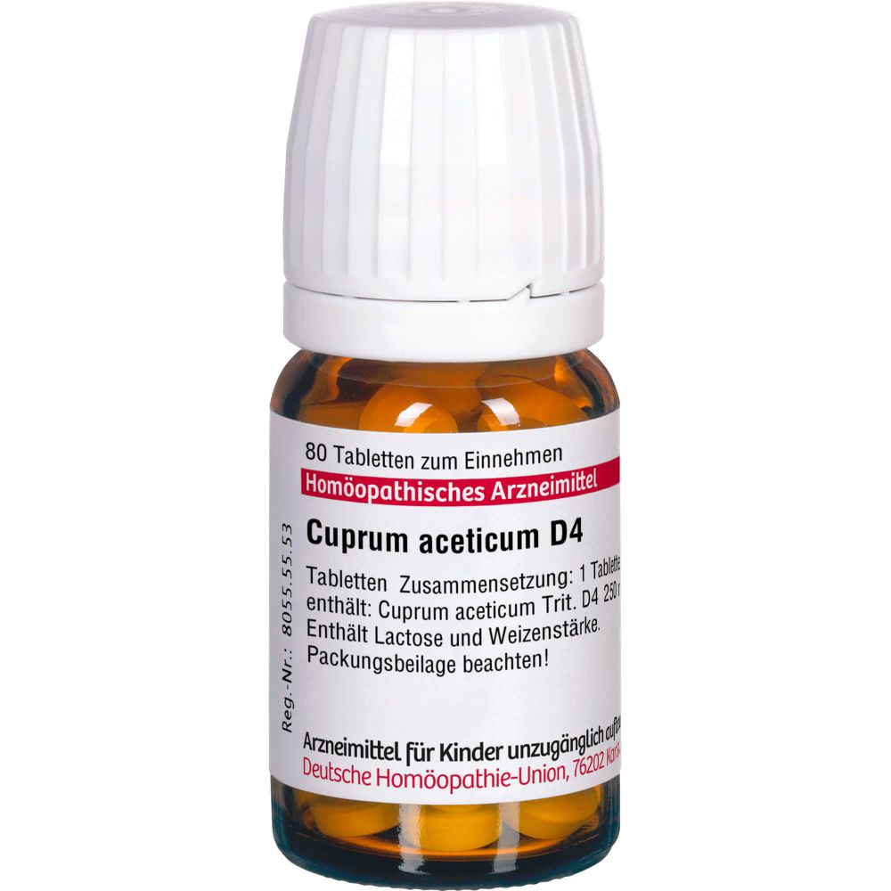 CUPRUM ACETICUM D 4 Tabletten