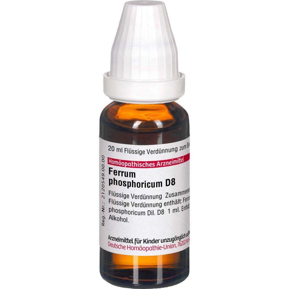 Ferrum Phosphoricum D 8 Dilution 20 ml