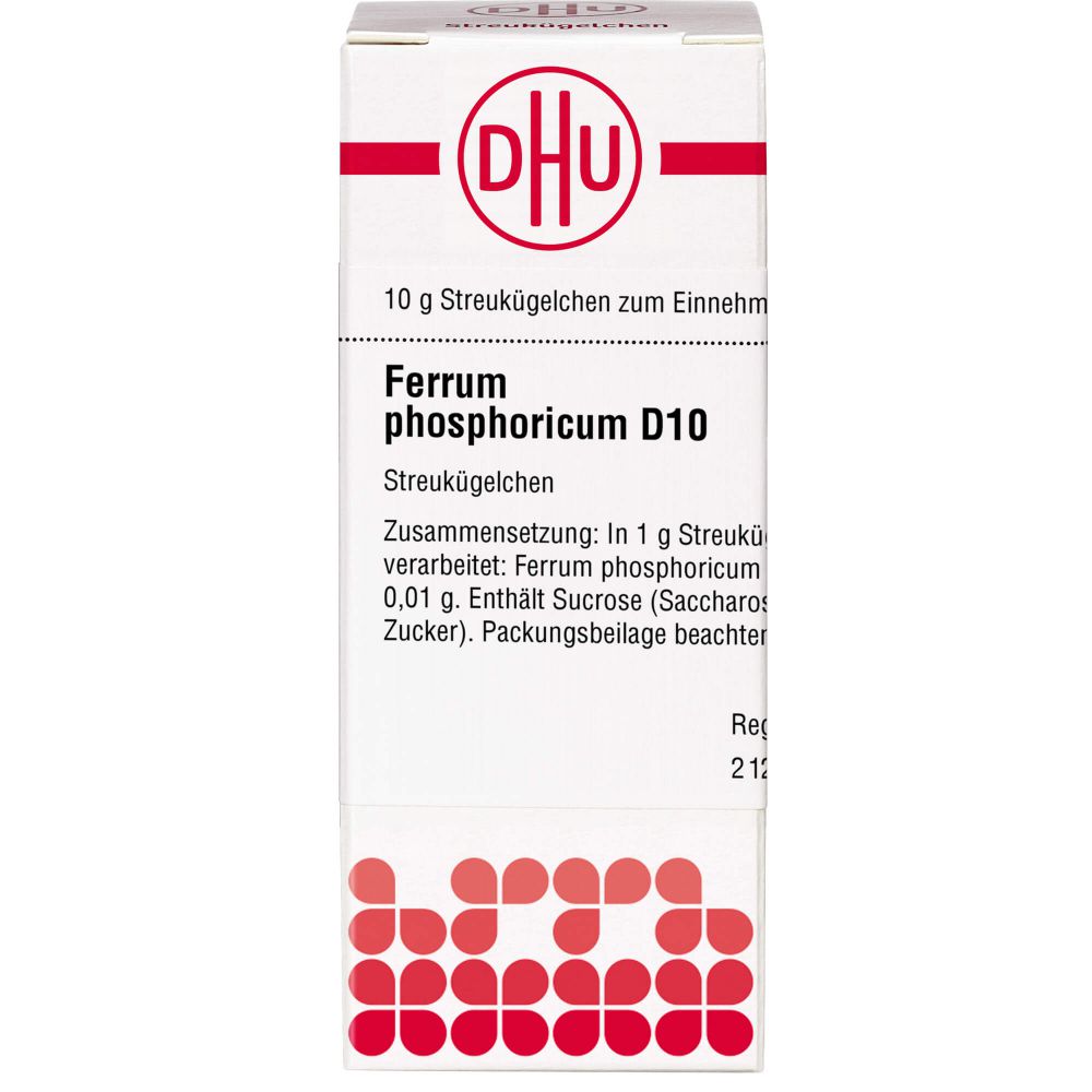 FERRUM PHOSPHORICUM D 10 Globuli